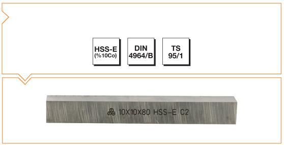 MTE HSSE-Co10 DIN4964 B TORNA KALEMİ 14X14X160
