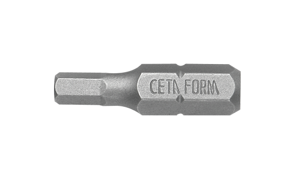1/4'' Allen Bits Uç - 2.5 x 25 mm