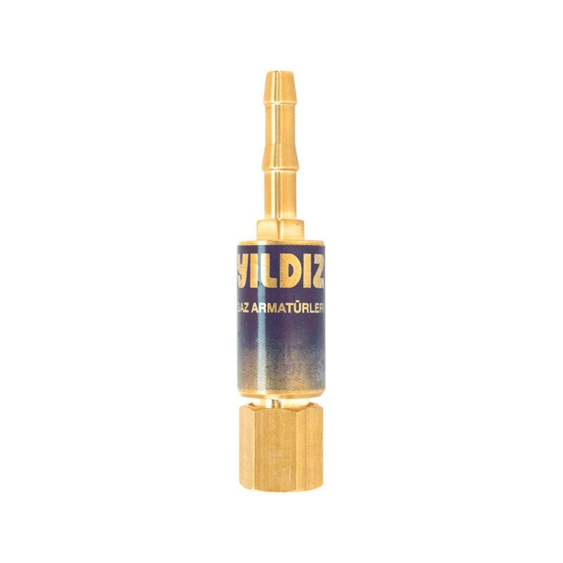 YILDIZ Alev Emniyet Valfi Hamlaç Arkasi için Oksijen (2601 - 4511 - 4512 - 4541) G1/4'' 1128