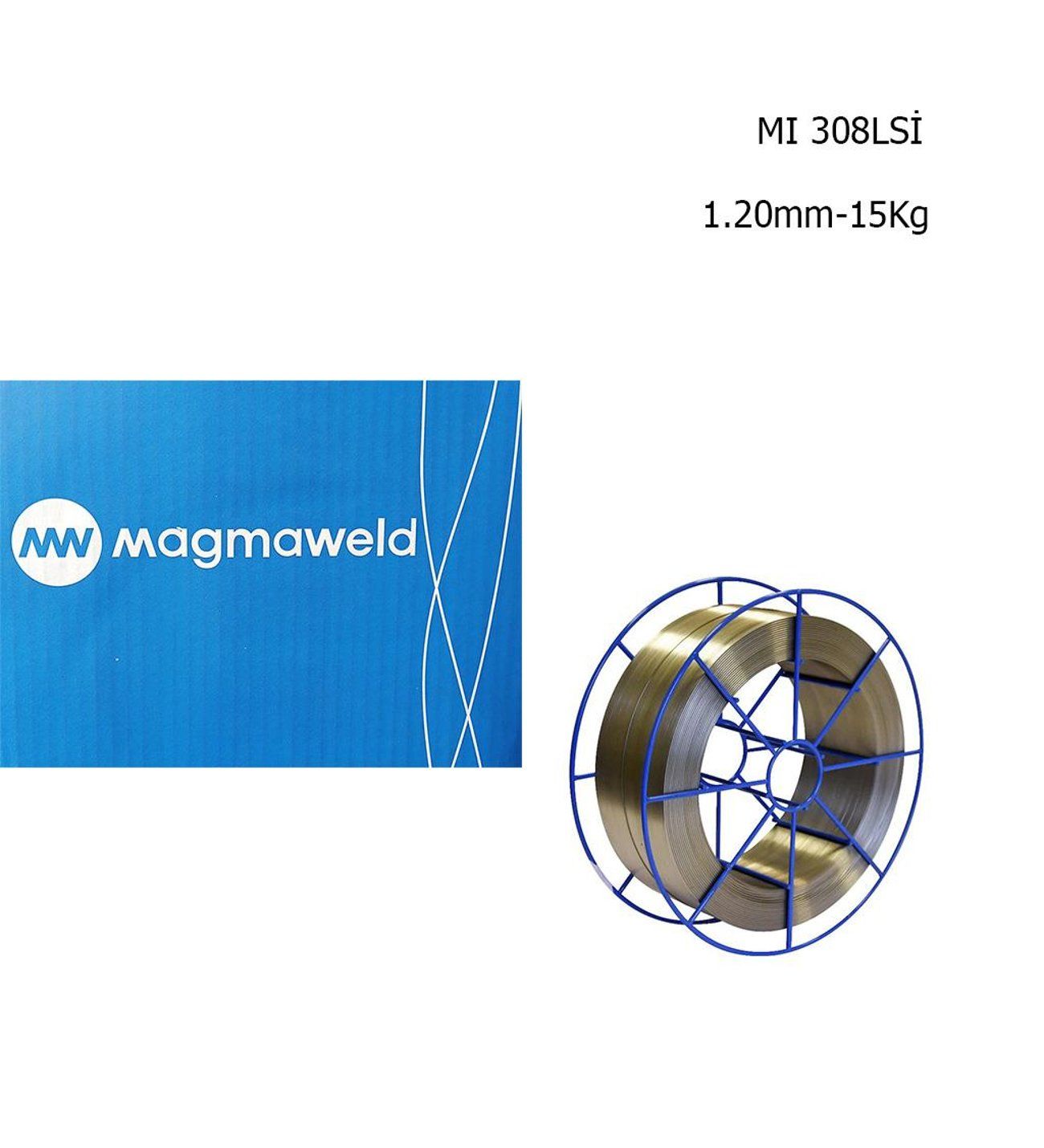 MAGMAWELD GAZALTI KAYNAK TELİ MI 308LSI 1.20 (mm) - 15 (Kg) (NET)