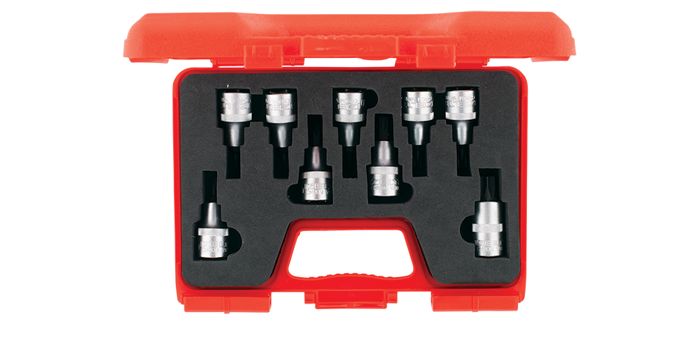 İZELTAŞ 1/2'' LOKMALI TORK UÇ TAKIMI (60MM - 9 PARÇA)