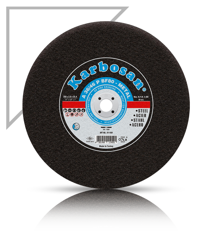 KARBOSAN 300X3X25,4 NK DÜZ KESİCİ (D)