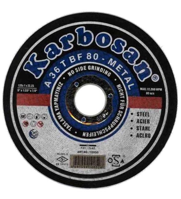 KARBOSAN 180X3X22 NK DÜZ KESİCİ