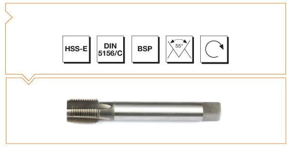 MTE HSS-E DIN 5156/C MAK.KLVZ.G 1/2X14