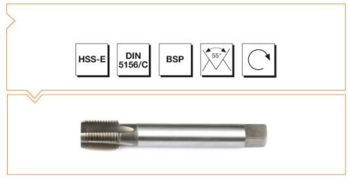 MTE HSS-E DIN 5156/C MAK.KLVZ.G 1/8X28