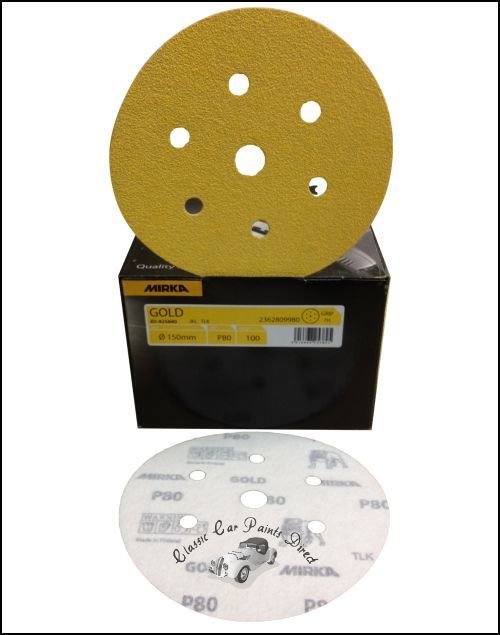 MIRKA GOLD 150MM GRİP 7H P40