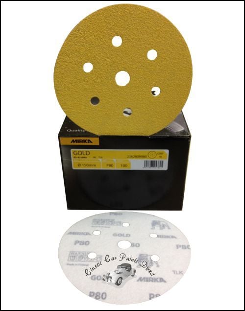 MIRKA GOLD 150MM GRİP 7H P80