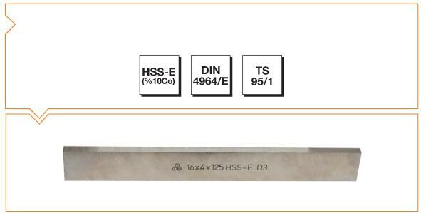 MTE HSSE-Co10 DIN4964 E TORNA KALEMİ 25X6 X160