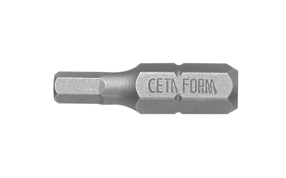 1/4'' Allen Bits Uç - 2.5 x 25 mm