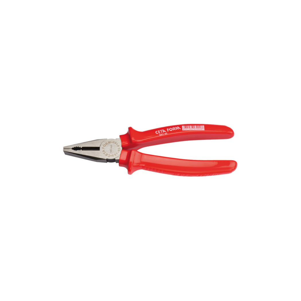 180 mm Kombine Pense (Parlak Krom/DuoTech Sap)