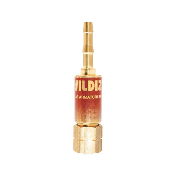 YILDIZ Alev Emniyet Valfi Hamlaç Arkası İçin Yanıcı Gaz (2601- 4511 - 4512 - 4541) G3/8''SOL 1118