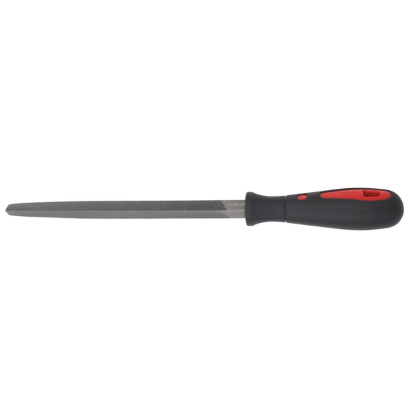 Üç Köşe Eğe (Kalın Diş) 6'' - 150 mm (Ergonomik Saplı)