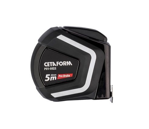 Compact Şerit Metre (Siyah Kasa - Mıknatıslı) - 10 M x 25 mm