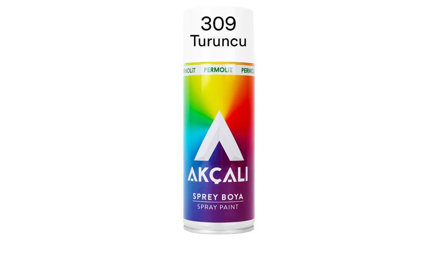 AKÇALI SPREY BOYA 309 400ML TURUNCU