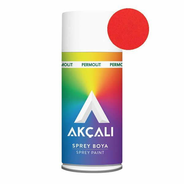 AKÇALI SPREY BOYA 519 400ML FLORESAN KIRMIZI
