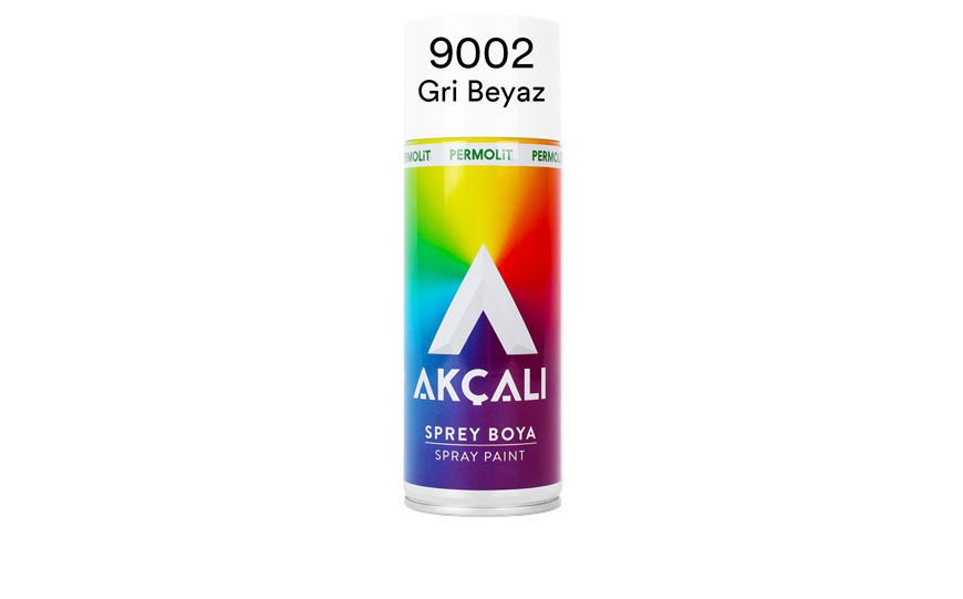 AKÇALI SPREY BOYA RAL9002 400ML