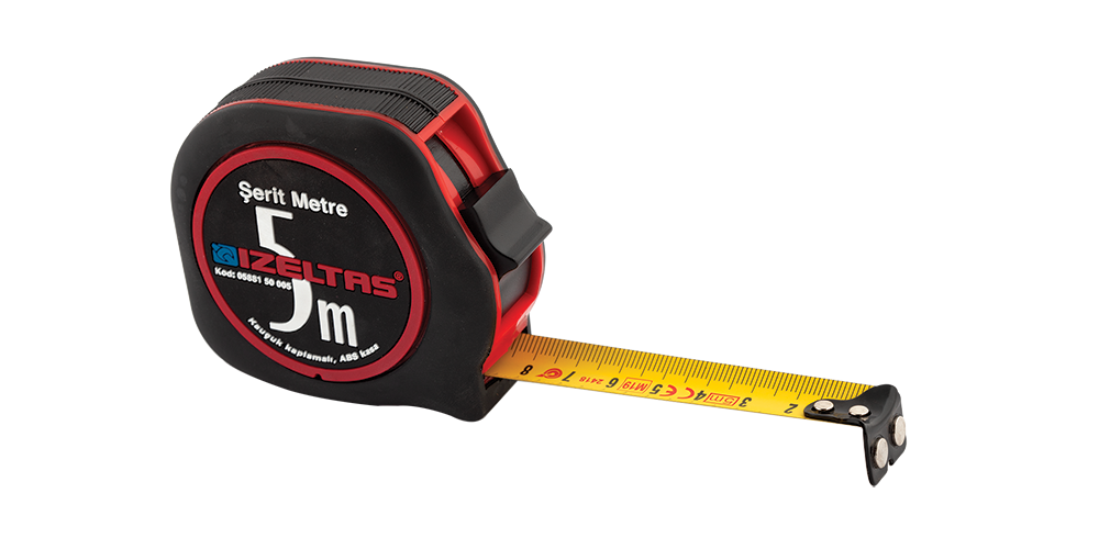 İZELTAŞ PLASTİK ŞERİT METRE 5 M