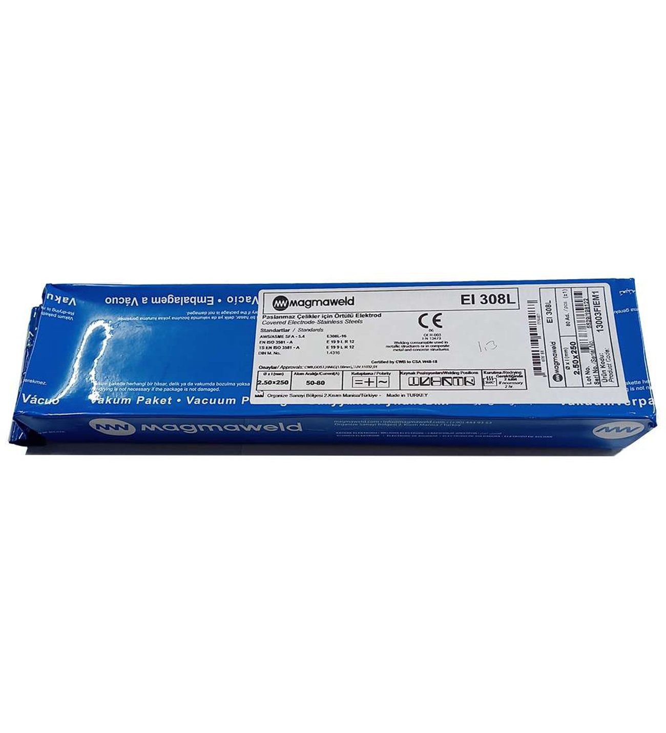 MAGMAWELD İNOX ELEKTROD EI 310L 3.25 x 300 (mm) - 60 (Ad)