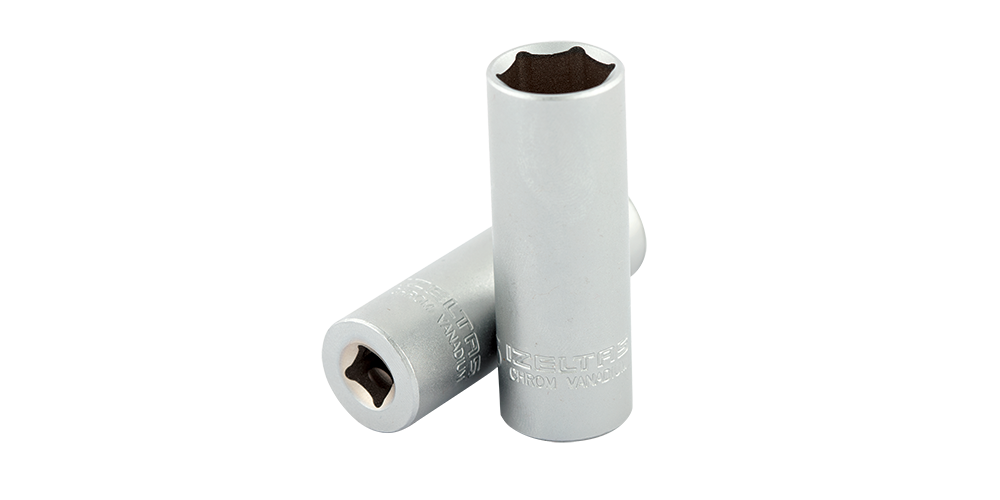 İZELTAŞ 1/4 ALTI KÖŞE DERİN 12 MM LOKMA ANAHTAR