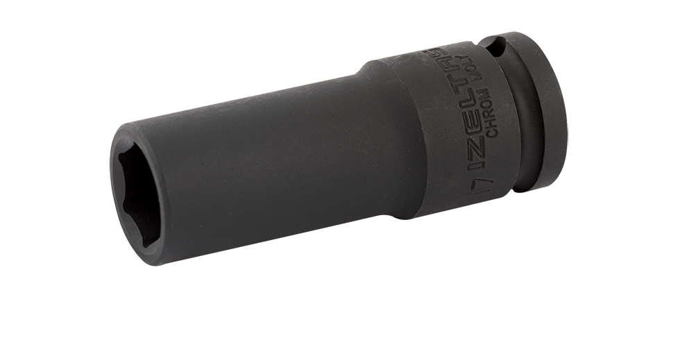 İZELTAŞ 1/2'' ALTI KÖŞE 16 MM HAVALI DERİN LOKMA ANAHTAR