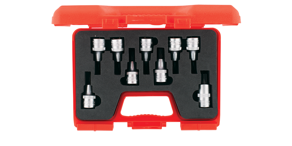 İZELTAŞ 1/2'' LOKMALI TORK UÇ TAKIMI (60MM - 9 PARÇA)