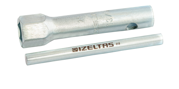 İZELTAŞ KOVAN ANAHTAR BİR AĞIZ MİL DAHİL 21 MM