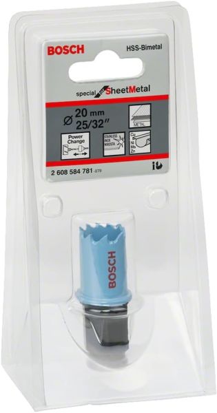 BOSCH PC-Plus sSM Delik Açma Testeresi 20 mm