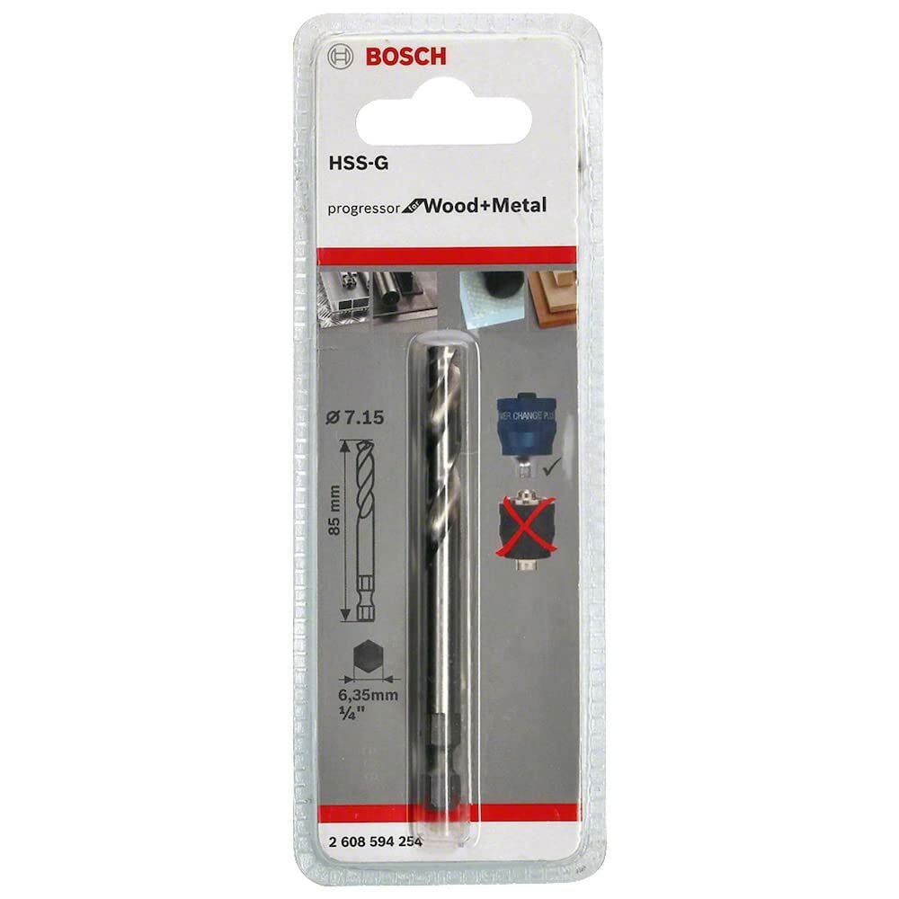 BOSCH PC-Plus Panç Merkez Ucu pW&M HSS-G 85mm