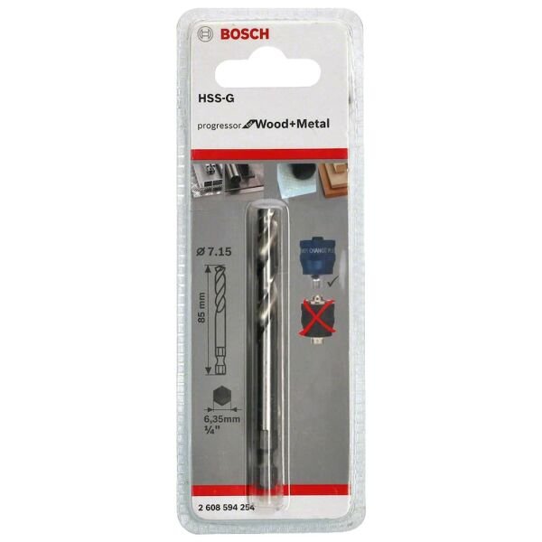 BOSCH PC-Plus Panç Merkez Ucu pW&M HSS-G 85mm