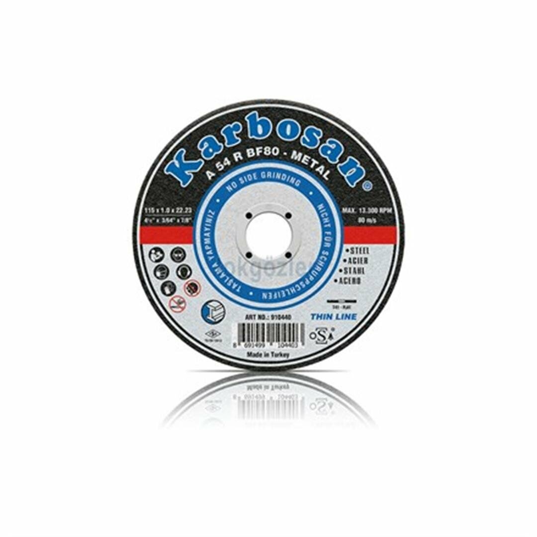 KARBOSAN 125X1X22 NK THİNLİNE KESİCİ