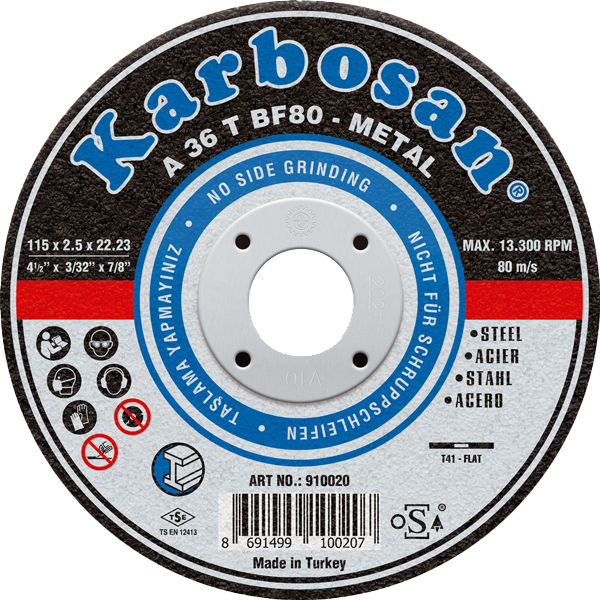 KARBOSAN 180X3X22 NK DÜZ KESİCİ