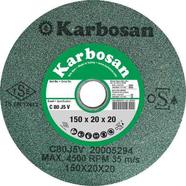 KARBOSAN 200X20X20 SCG 80 ELMAS BİLEME