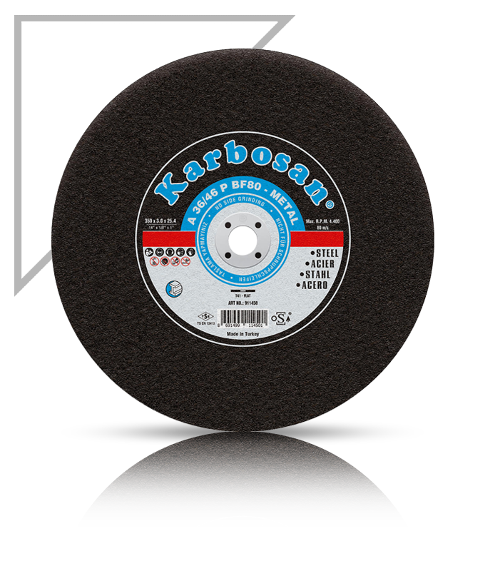 KARBOSAN 300X3X25,4 NK DÜZ KESİCİ (D)