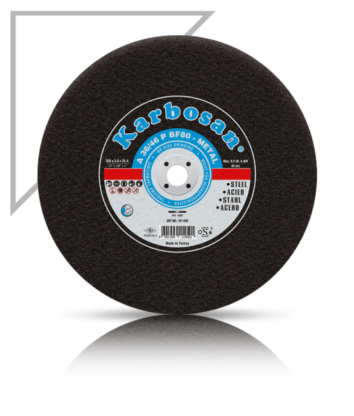 KARBOSAN 300X3X25,4 NK DÜZ KESİCİ (D)
