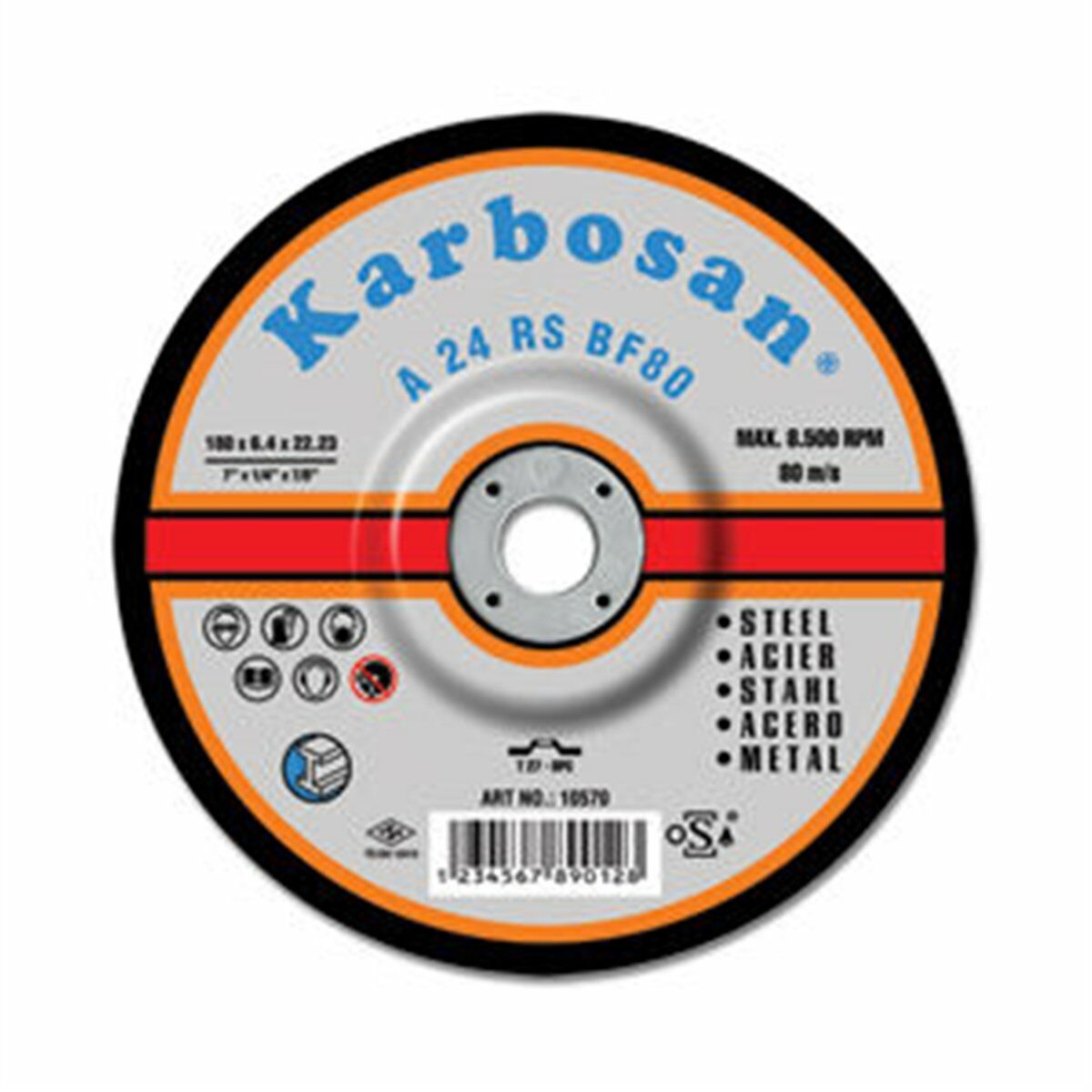 KARBOSAN 230X6,4X22 NK FLEX