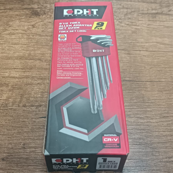 DHT TORX ALLEN TAKIMI 9 PARÇA