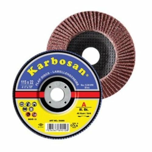KARBOSAN FLAP DİSK NK 180 MM 60 KUM DÜZ