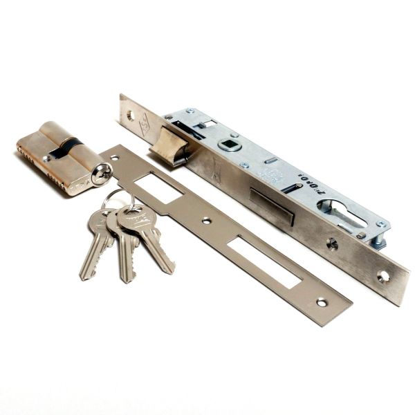 KALE SİLİNDİRLİ DAİRE KİLİDİ DİLLİ 153/20 MM NİKEL