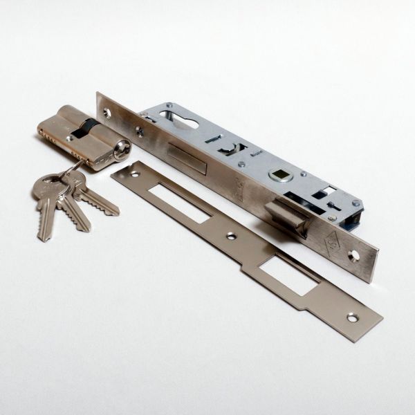 KALE SİLİNDİRLİ DAİRE KİLİDİ DİLLİ 153/25 MM NİKEL