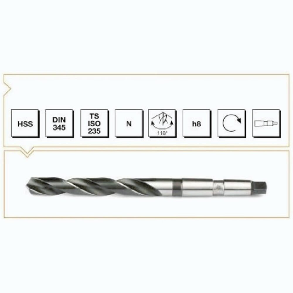 MTE HSS DIN 345 KONİK MATKAP UCU 27  MM.