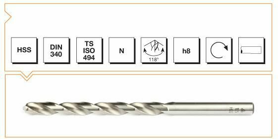 MTE HSS DIN 340 UZUN MATKAP UCU 5.5  MM